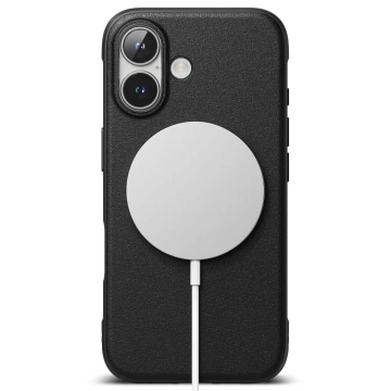 Ringke Onyx Magnetic Hülle für MagSafe für iPhone 16 Schwarz