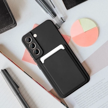 CARD CASE Hülle für Samsung Galaxy S24 schwarz