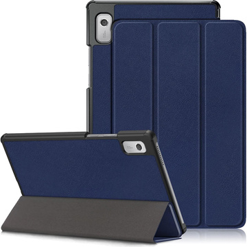 Etui na tablet Lenovo Tab M9 2023 9" TB310XU TB310FU Alogy Book Cover Case obudowa ochronne Granatowe + Szkło