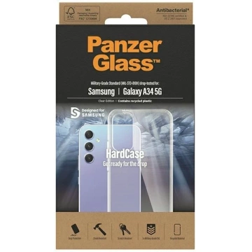 Hülle für Samsung Galaxy A34 5G PanzerGlass HardCase Schutzhülle Klar
