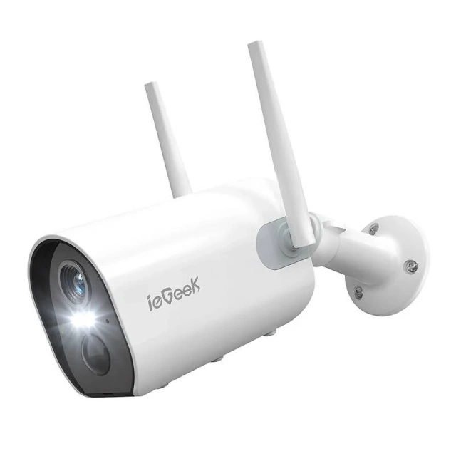 ieGeek ZS-GX2S Drahtlose WiFi-Außenkamera Weiß 5200 mAh
