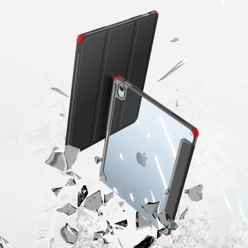 Dux Ducis Toby Hülle iPad 10.9'' 2022 (10 Gen.) Hülle mit Platz für Apple Pencil Stylus Smart Cover Ständer Pink