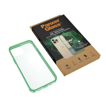 Etui do iPhone 13 Pro Max PanzerGlass ClearCaseColor Antibakteriell Limette