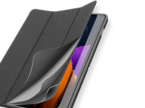 Dux Ducis Hülle für Samsung Galaxy Tab S7 Plus / S8 Plus 12.4 T970 / T976B / X800 / X806 Schwarz