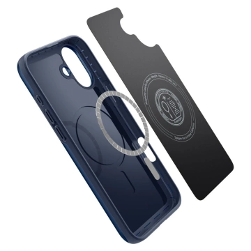Spigen Thin Fit Mag MagSafe Hülle für iPhone 16 Marineblau