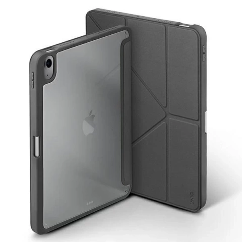 UNIQ etui Moven iPad Air 10.9" 4/5 (2020/2022) Air 11" 6 (2024) Antimicrobial szary/charcoal grey