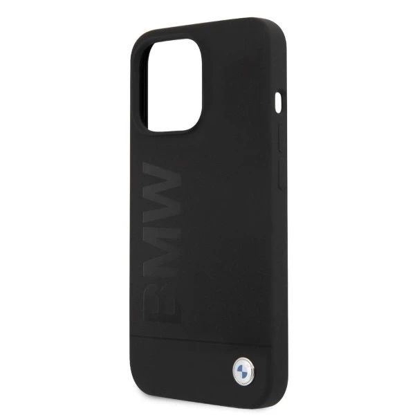 Etui BMW BMHMP13LSLBLBK iPhone 13 Pro / 13 6,1" hardcase Silicone Signature Logo Magsafe