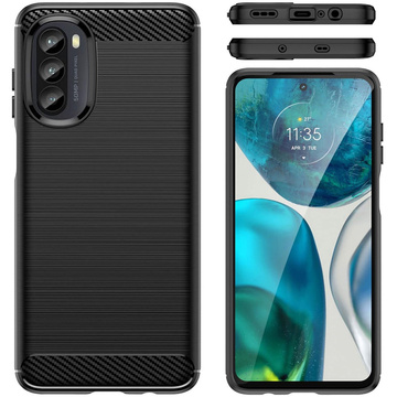 Etui TpuCarbon für Motorola Moto G52 / G82 5G Schwarz