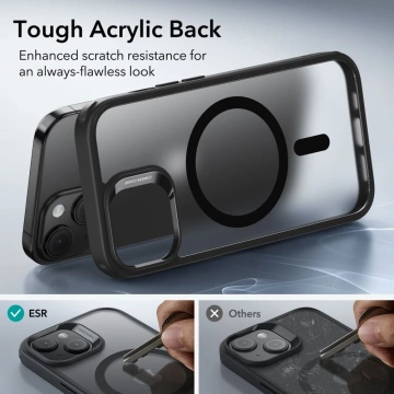 Etui ESR CH Halolock Magsafe für Apple iPhone 15 Frosted Black