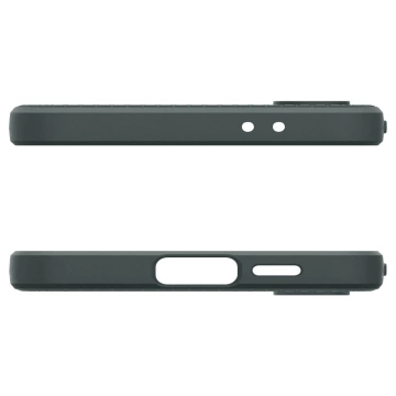 Schwarzes Liquid Air Case für Samsung Galaxy S24 FE Abyss Green