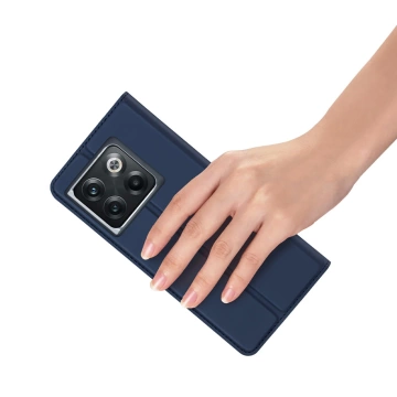 Dux Ducis Skin Pro Hülle Motorola Moto G32 Flip Cover Card Wallet Stand blau