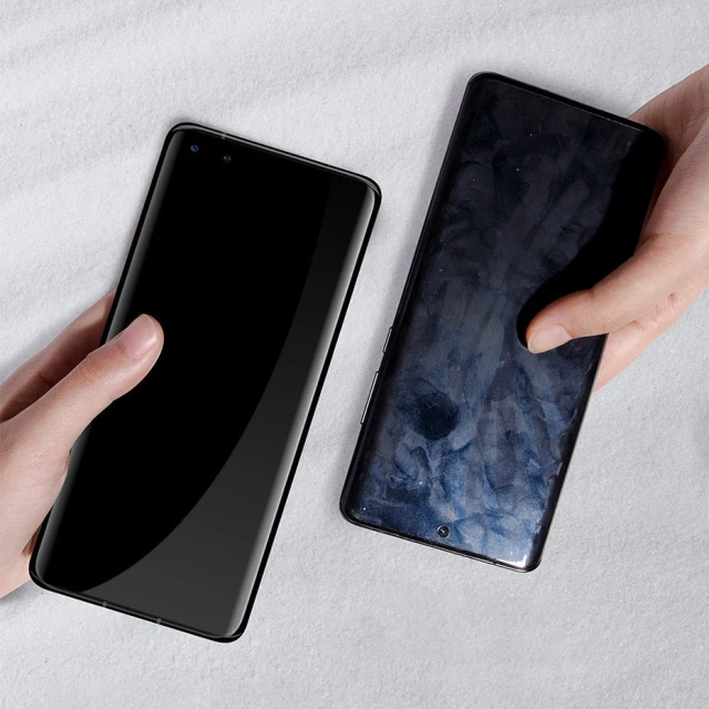 Baseus szkło hartowane 0,25mm do Huawei Mate 40 Pro na cały ekran z ramką + zestaw montażowy (SGQJ010101)