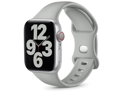 Alogy Sports Rubber Strap für Apple Watch 42/44/45 / 49mm Grau