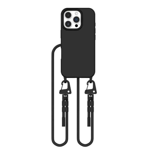 Etui do iPhone 16 Pro Max Tech-Protect Magnecklace MagSafe Czarny