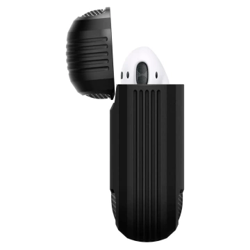 Spigen Rugged Armor Apple Airpods mattschwarz