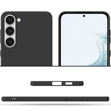 Etui für das Samsung Galaxy S23 5G - 3mk Matt Case schwarz