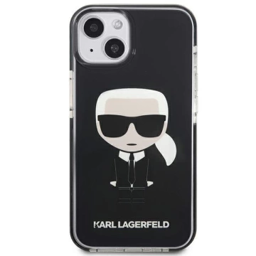 Karl Lagerfeld KLHCP13STPEIKK iPhone 13 mini 5,4" Hardcase Czarny/Schwarz Iconik Karl