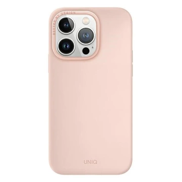 Etui UNIQ etui Lino Hue do iPhone 14 Pro Max 6,7" Magclick Charging różowy/blush pink