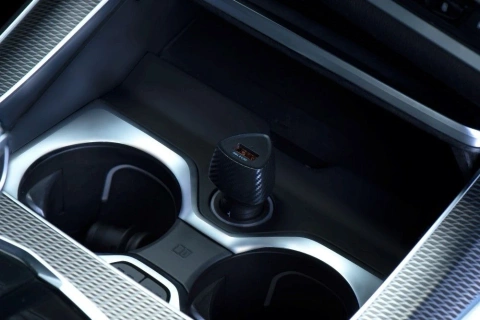Forcell Carbon QC 3.0 18W USB-Autoladegerät Schwarz