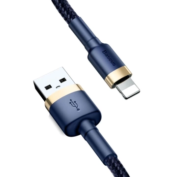 BASEUS CAFULE LIGHTNING KABEL 100CM MARINEBLAU/GOLD