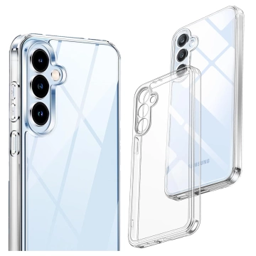 Hülle für Apple iPhone 16 Pro Max Alogy Anti-Shock Hybrid Case für MagSafe Transparent