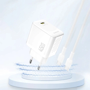 Ładowarka sieciowa Dudao A28 GaN 45W USB-C | Szybka, Kompaktowa, Uniwersalna