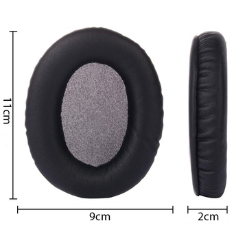 Nauszniki Alogy Gąbki na słuchawki pady do HYPERX CLOUD I / II / Alpha / Core Black