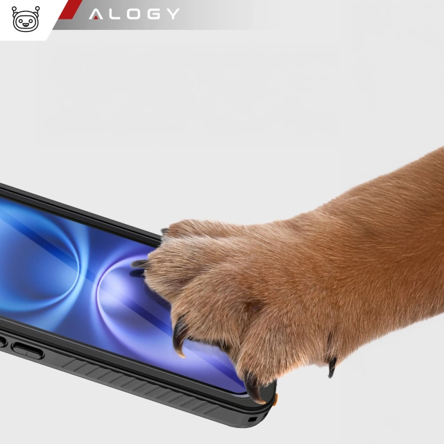 Etui Wodoodporne do Apple iPhone 16e Alogy HydroArmor™ IP68 Case z przezroczystym tyłem Pancerna obudowa 360