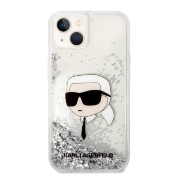 Etui Karl Lagerfeld KLHCP14MLNKHCH für iPhone 14 Plus 6,7" Hardcase Glitter Karl Head