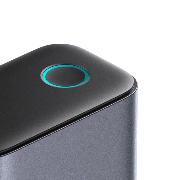 Wieloportowa ładowarka Joyroom 65W GaN, 4x USB-C, 2x USB-A, ciemnoszara