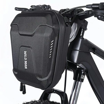 Wildman E8 Fahrradtasche Rahmentasche 3L Wasserdicht Schwarz