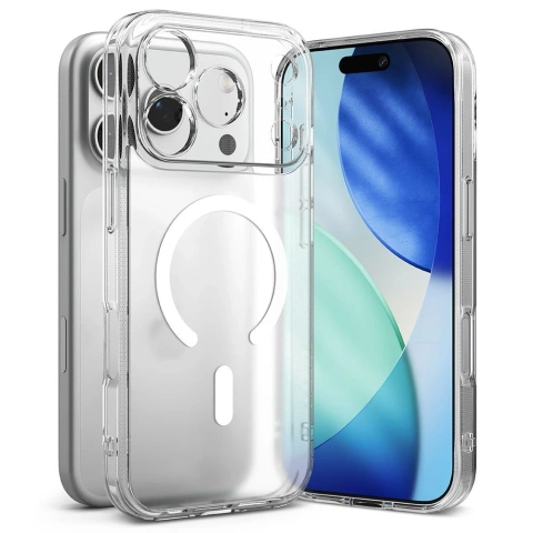 Etui Ochronne do iPhone 17 Pro Ringke Fusion Magnetic MagSafe Matte Clear