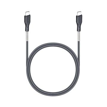Kabel USB-C 240W Forcell F-Energy QC4.0 PD Carbon 1 m czarny