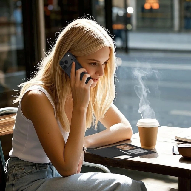 Etui do iPhone 17 Pro Max Tech-Protect Wallet MagSafe Czarny Mat