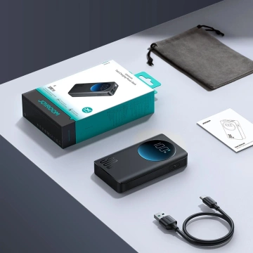 Joyroom JR-PBF01 Powerbank 10000mAh 30W PD Taschenlampengehäuse – Schwarz