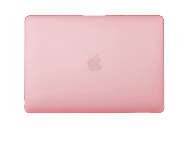 Etui Alogy Hard Case mat do Apple MacBook Air 13 2021 2020 M1 2019 2018 A2337 A2179 A1932 Różowy