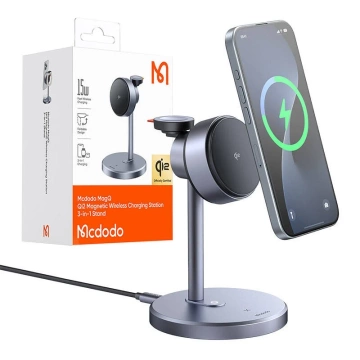 Mcdodo 3in1 Kabelloses Ladegerät 15W Qi2 Netzwerk 33W iPhone Watch AirPods