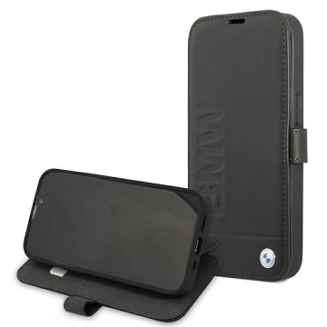Etui BMW BMFLBKP13MSLLBK  do Apple iPhone 13/ 13 Pro 6,1 book Signature