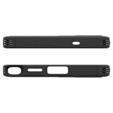 Etui für Samsung Galaxy S25 Ultra Mattschwarz Spigen Core Armor Mag MagSafe