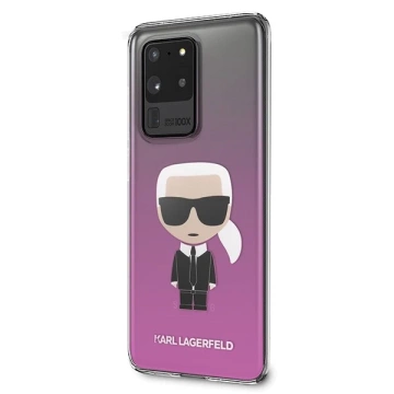 Etui Karl Lagerfeld KLHCS69TRDFKPI für Samsung Galaxy S20 Ultra G988 Karl Ikonik