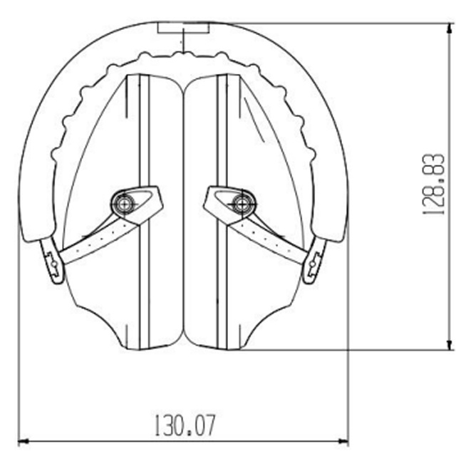 Nauszniki przeciwhałasowe wygłuszające słuchawki ochronne dla dzieci 2+ MKID Różowe