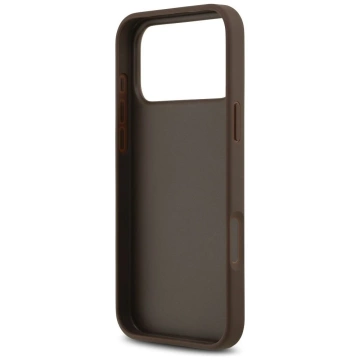 Etui Guess do iPhone 17 Pro Max 4G Double Card Triangle Gold