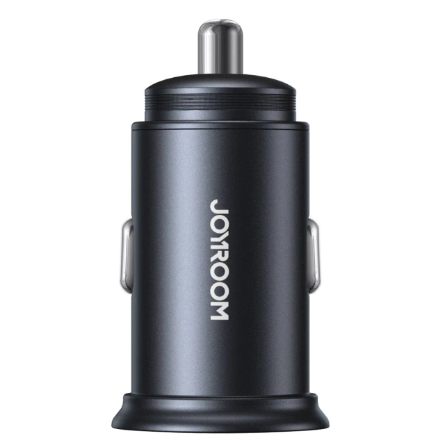 Mini ładowarka samochodowa Joyroom JR-CCN04 60 W USB-A & USB-C – czarna
