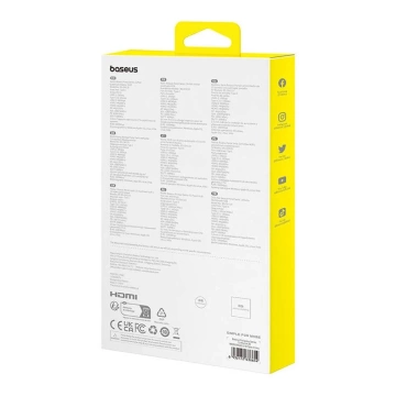 Hub 13in1 Baseus PortalJoy USB-C HDMI DP VGA C USB PD RJ45 Grau