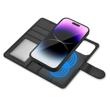 Etui Portemonnaie Wallet MagSafe für Apple iPhone 15 Schwarz