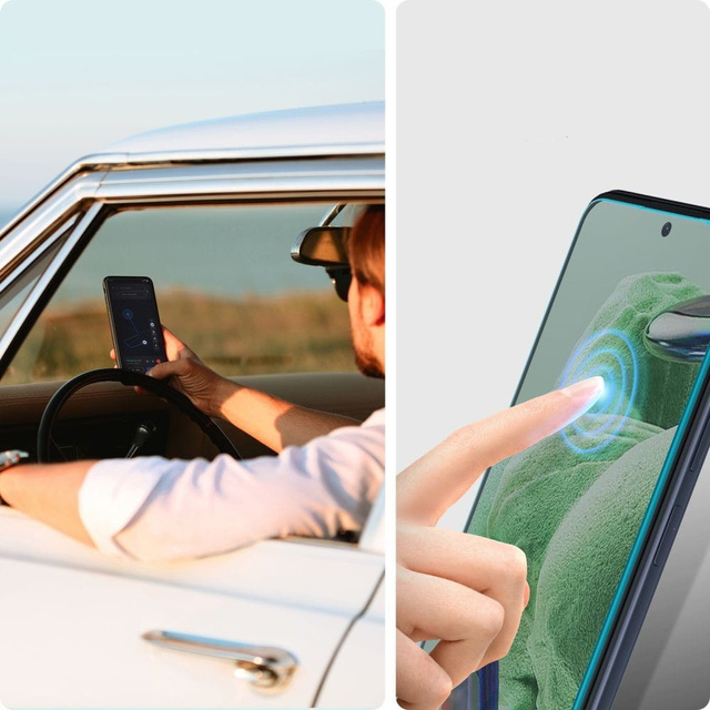 Szkło hartowane Spigen Glas.TR Slim 2-Pack do Xiaomi Redmi Note 12 5G / Poco X5 5G