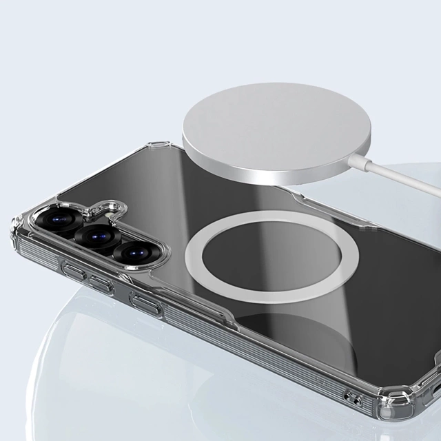 Etui do Samsung Galaxy S25 Nillkin Nature TPU MagSafe Białe