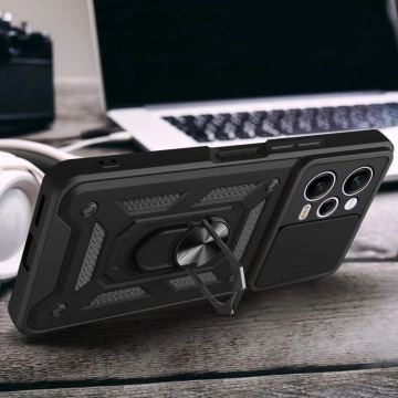 CamShield Pro-Schutzhülle für Xiaomi Redmi Note 12 5G / Poco X5 5G Schwarz