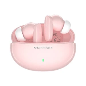 Słuchawki bezprzewodowe, Vention, NBFP0, Elf Earbuds E01 Różowy
