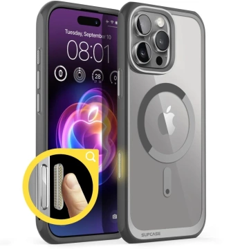 Etui Supcase UB Mag MagSafe für iPhone 16 Pro Max Grau